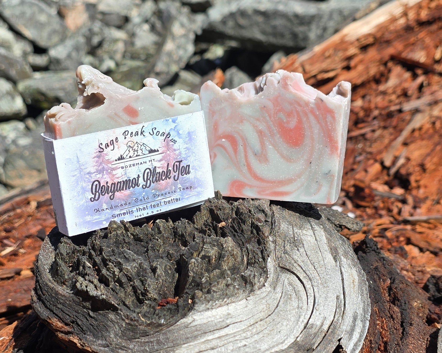 Bergamont Black Tea Soap Bar