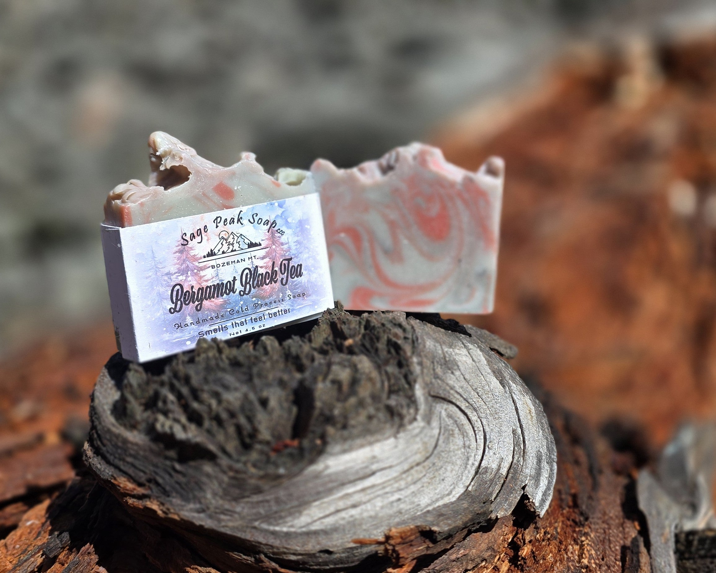 Bergamont Black Tea Soap Bar