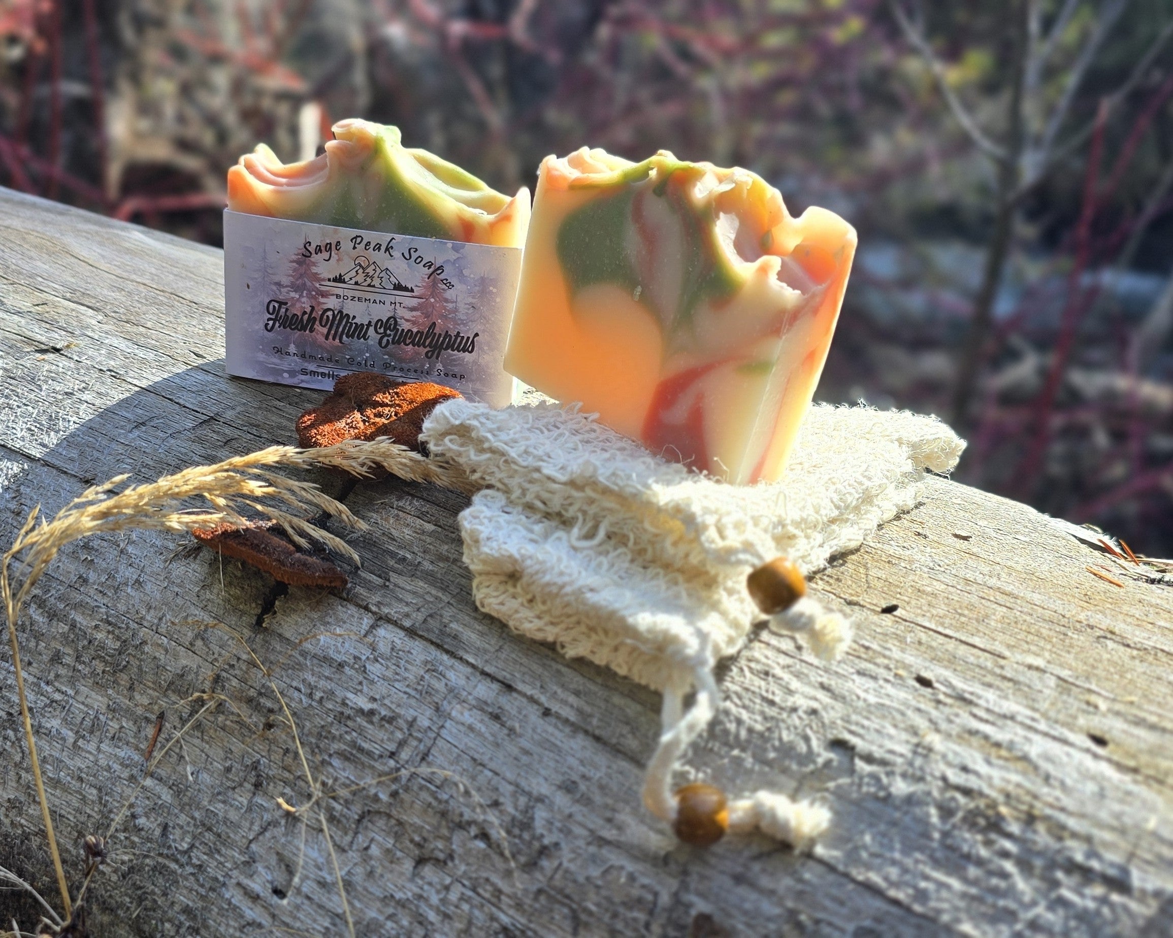 Fresh Mint and Eucalyptus Soap Bar