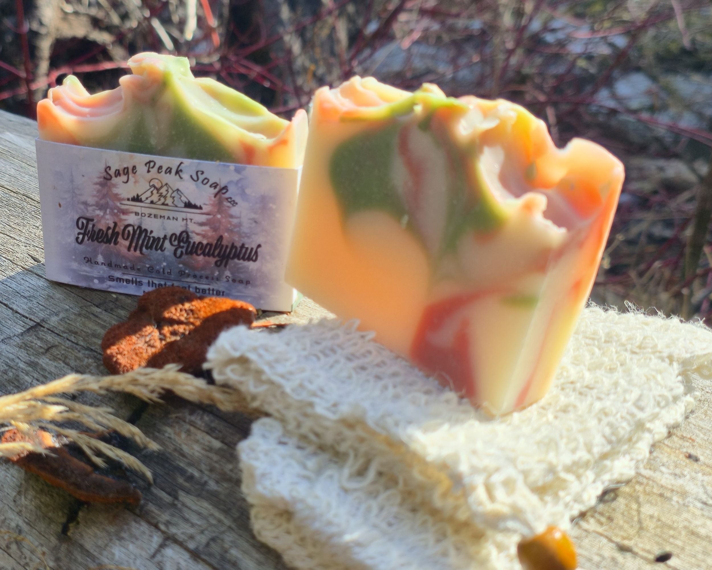 Fresh Mint and Eucalyptus Soap Bar