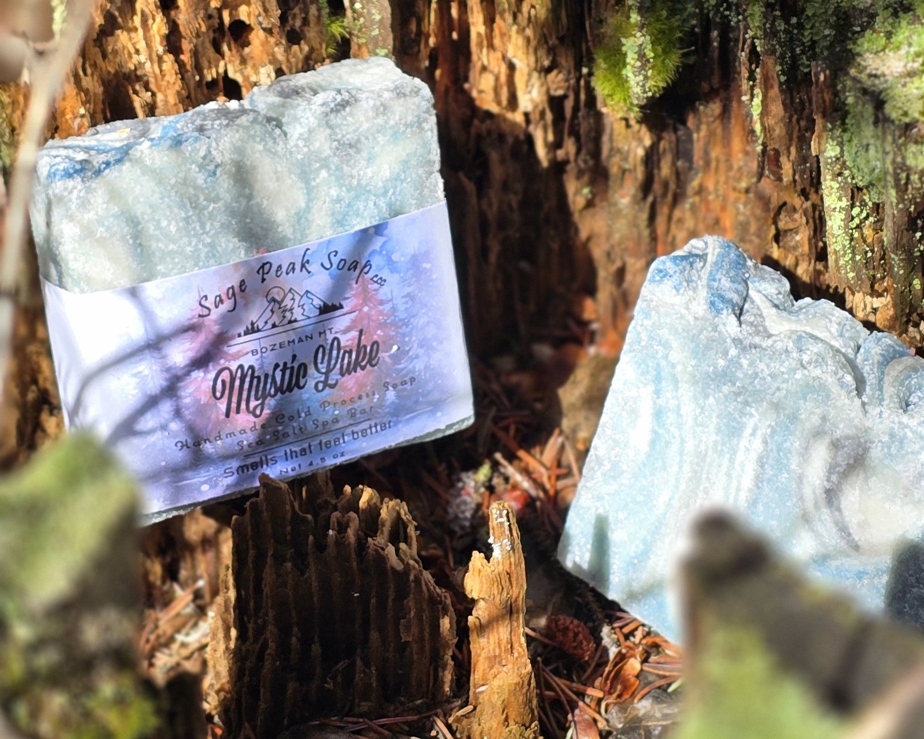 Mystic Lake Sea Salt Soap Bar
