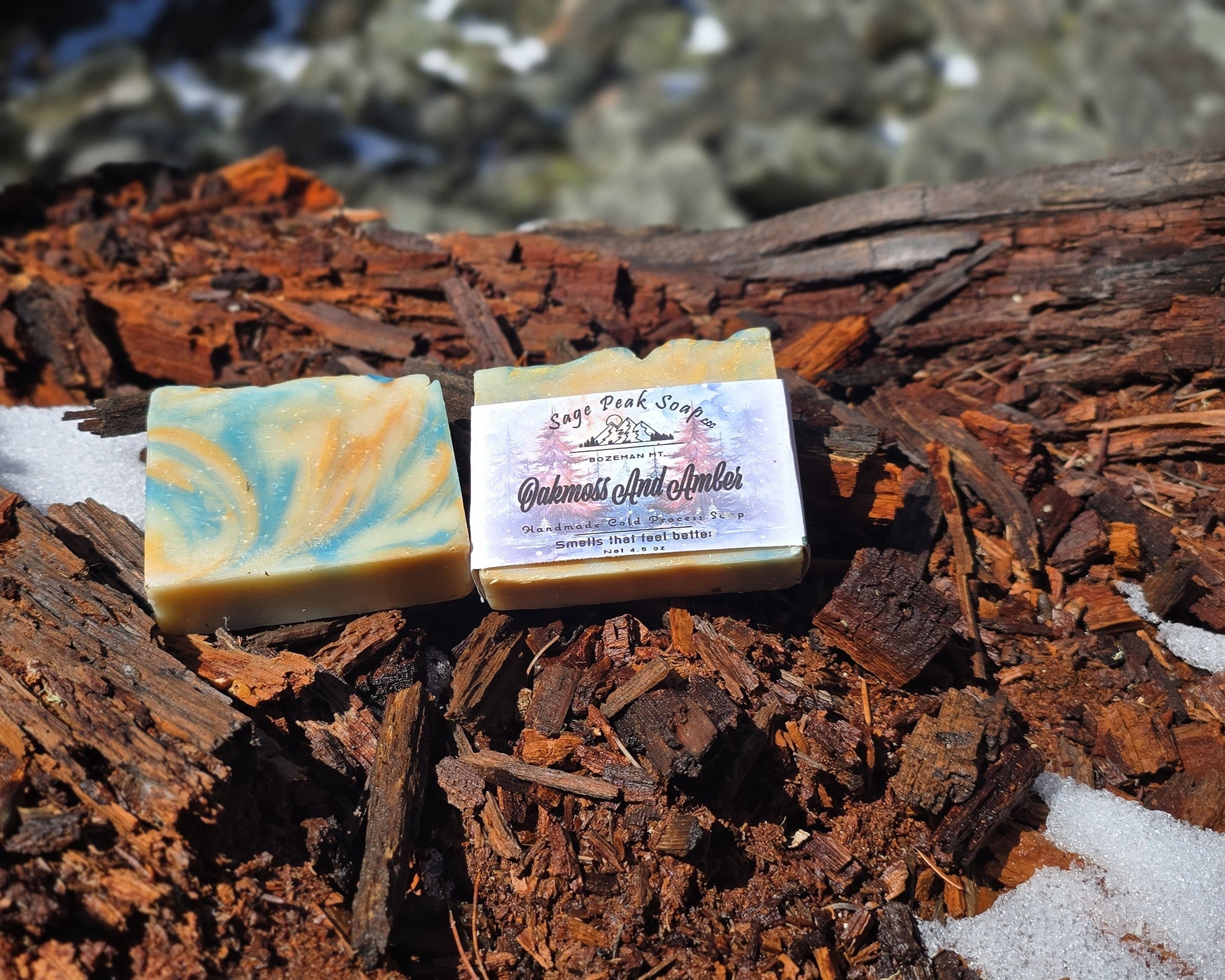 Oakmoss and Amber Soap Bar