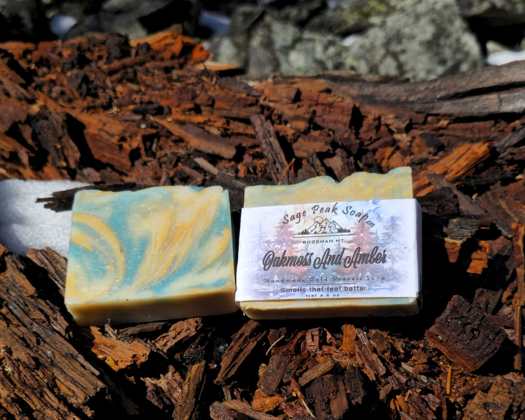 Oakmoss and Amber Soap Bar