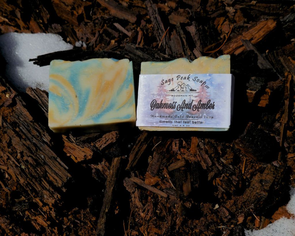 Oakmoss and Amber Soap Bar