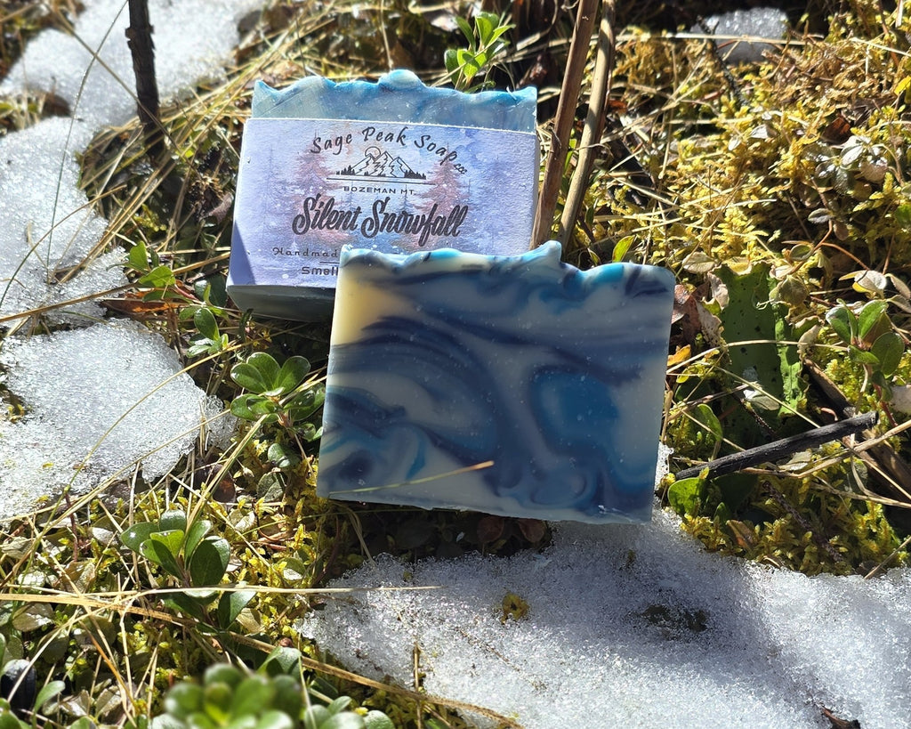 Silent Snowfall Soap Bar