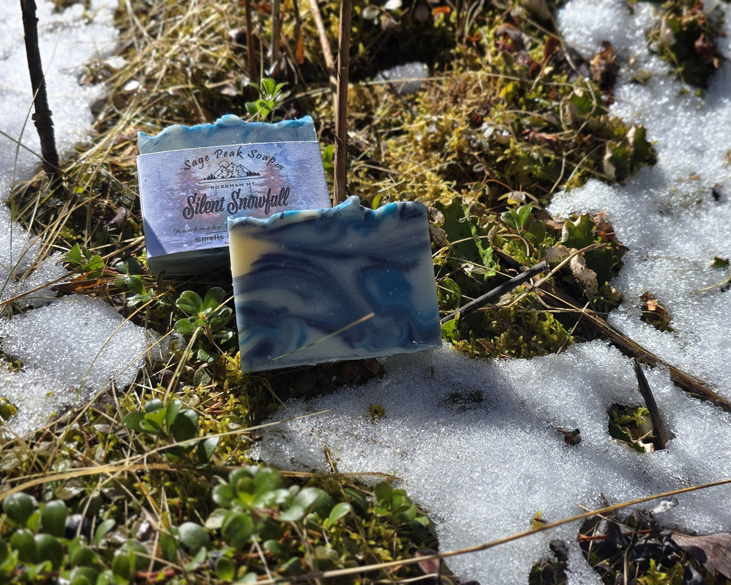 Silent Snowfall Soap Bar