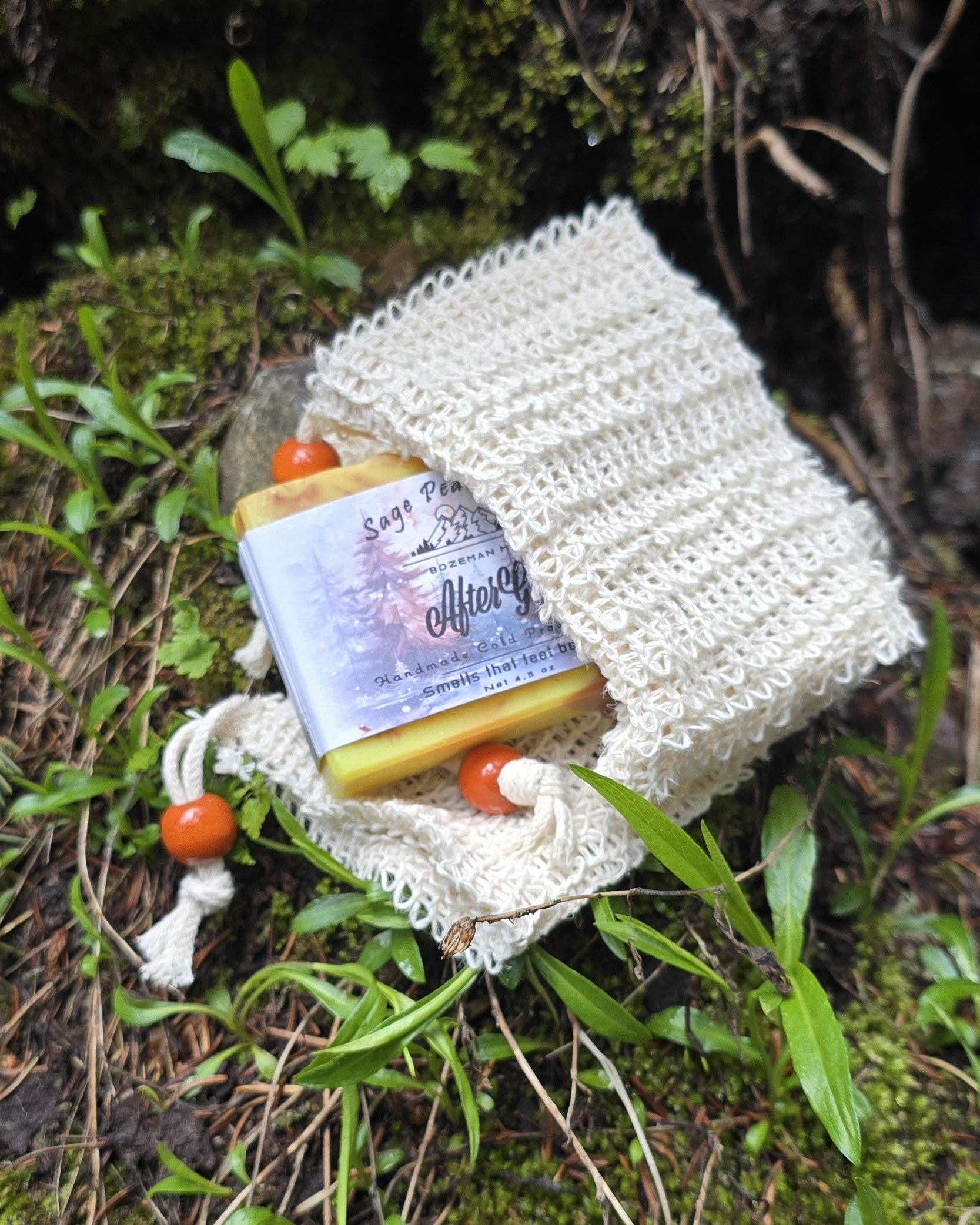 Sisal Soap Saver Bag